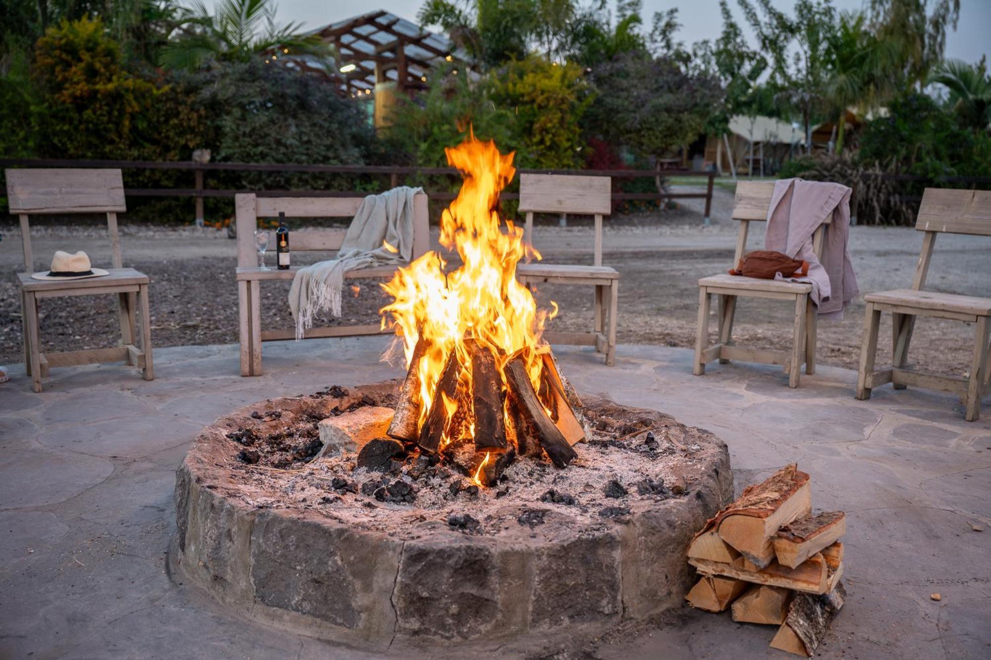 Layla Glamping Otel Nir David Dış mekan fotoğraf